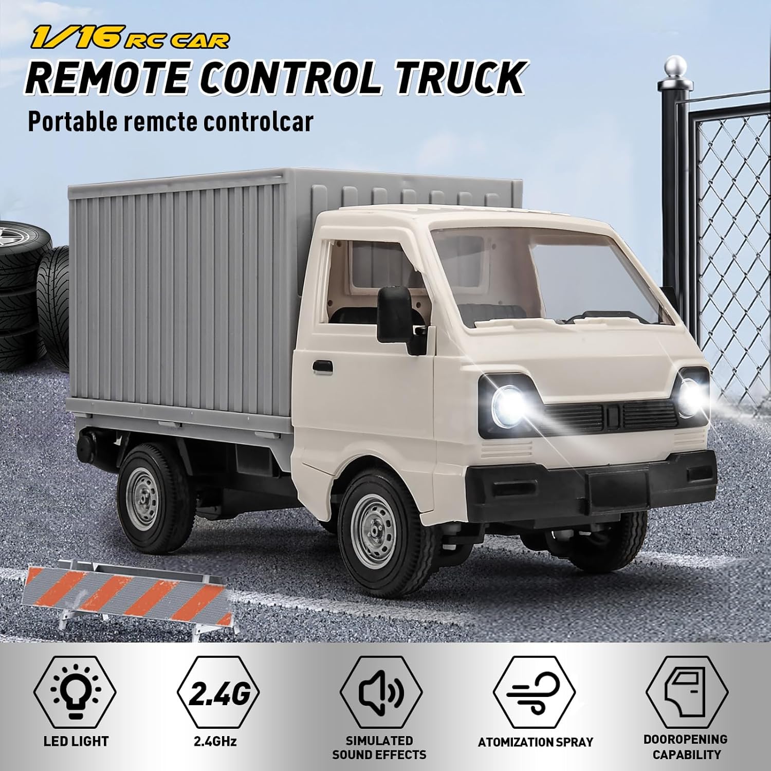 Rc Hobby Workbench - KF21 Camion RC 1:16 2.4GHZ, Auto