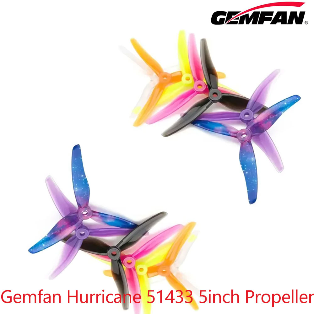 Rc Hobby Car - 12 Paia di Eliche Gemfan Hurricane