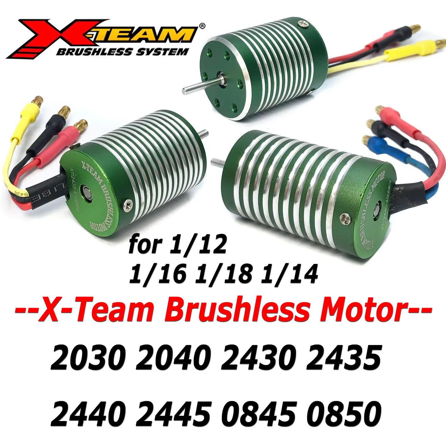 Rc Remo Hobby - Motore Brushless X-Team 2030 2040 2430