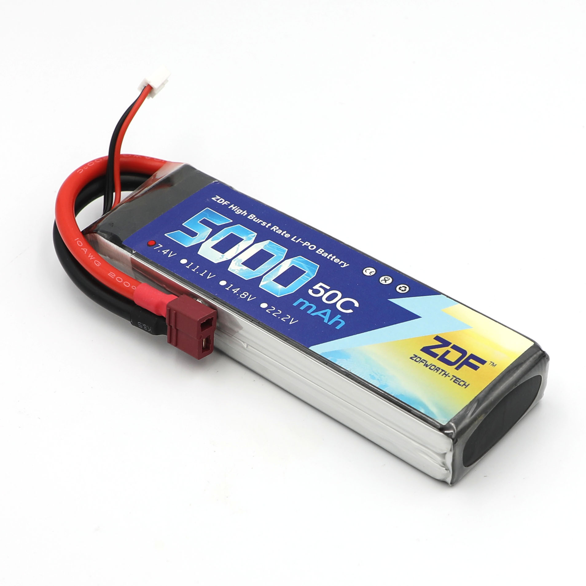 ZDF RC Lipo Batteria 7.4V 5000 - Rc Remo Hobby recensione e prezzo