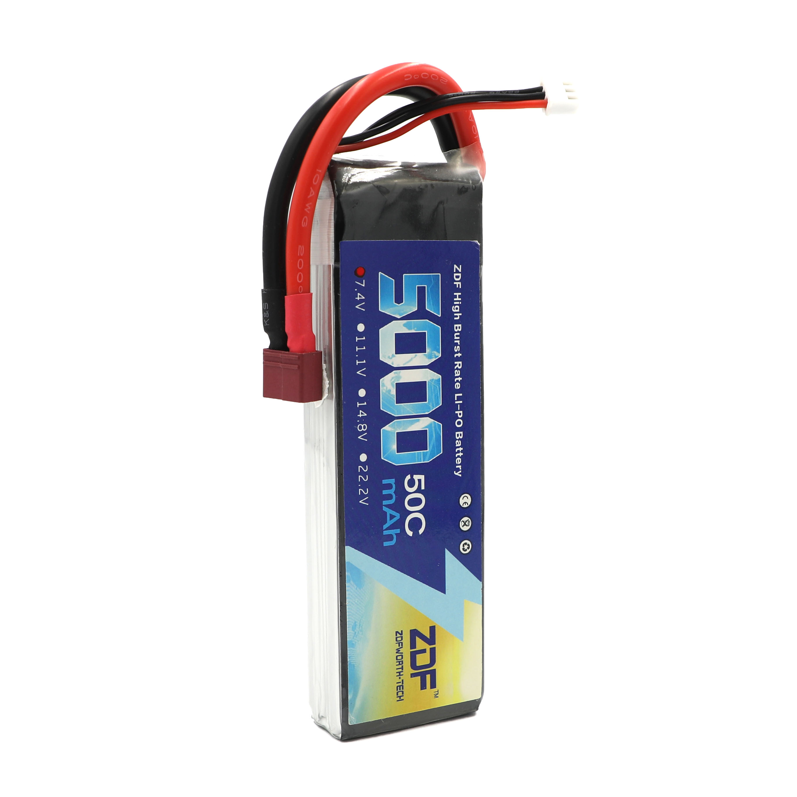ZDF RC Lipo Batteria 7.4V 5000 - Rc Remo Hobby recensione e prezzo