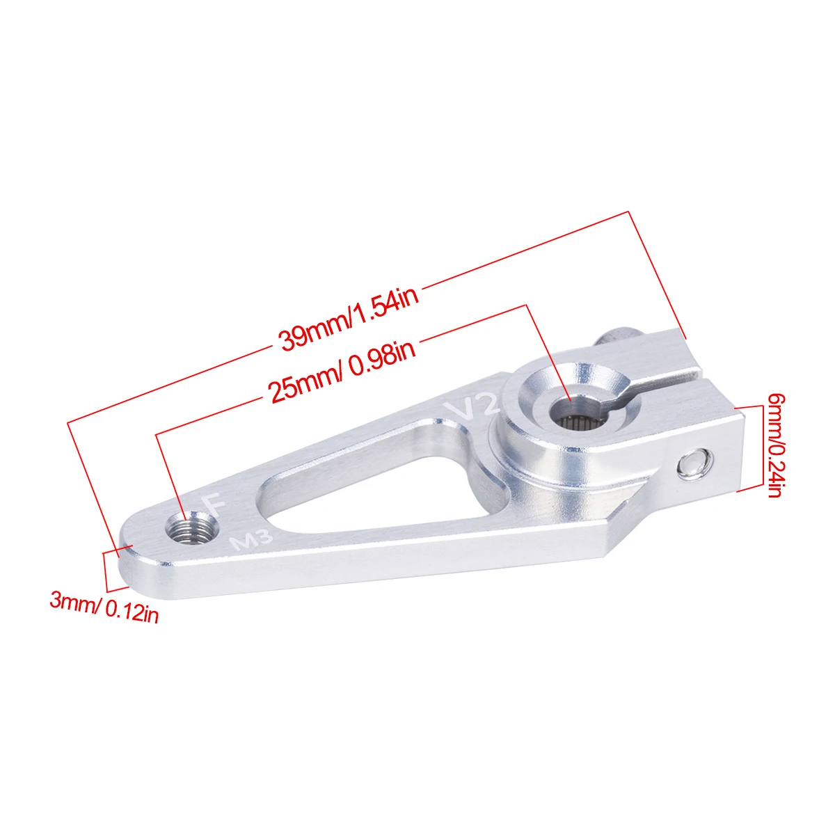 39mm M3 7075 Alluminio 25T Ser - Rc Hobby Zone recensione e prezzo