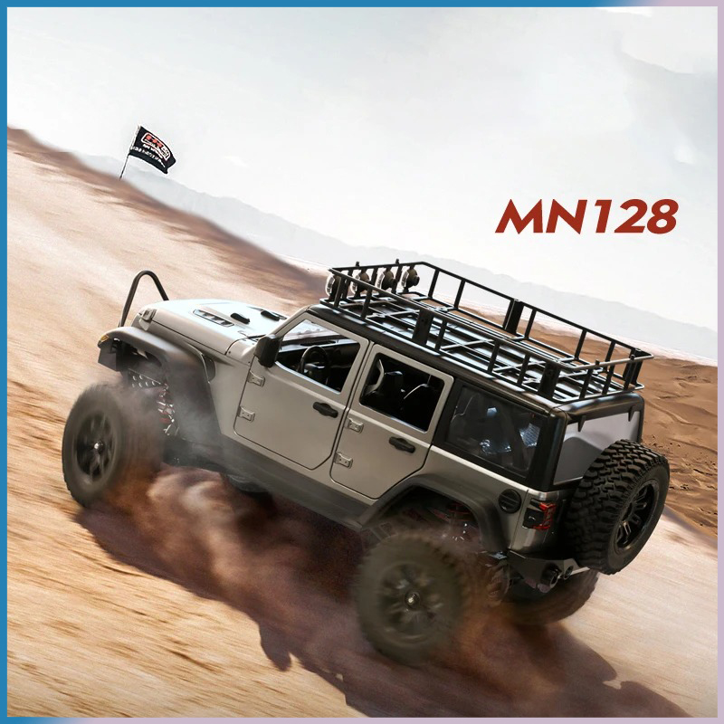 Auto RC Crawler 4x4 MN128 2.4G - Rc Hobby Workbench recensione e prezzo